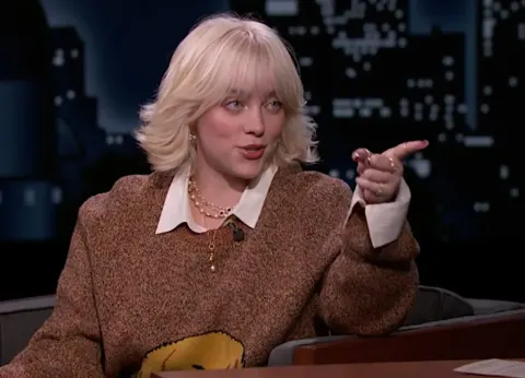 Billie Eilish on Jimmy Kimmel: “You made me look a little stupid”