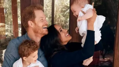 “Prince Harry and Meghan’s Children, Archie and Lilibet, Officially Granted Prince and Princess Titles”