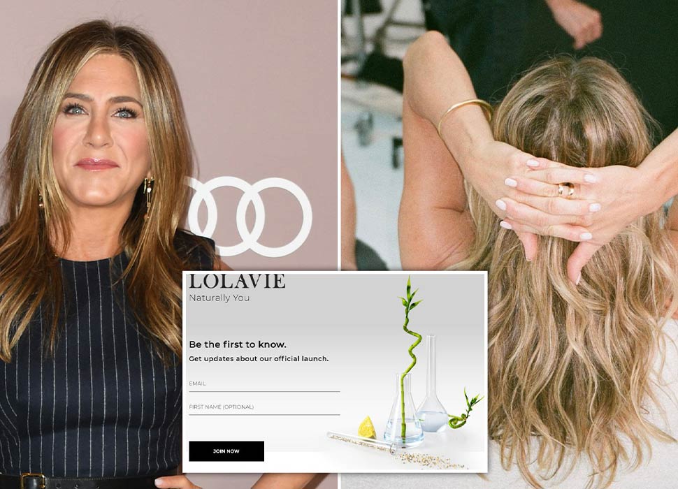 Jennifer Aniston enters the beauty industry with LolaVie